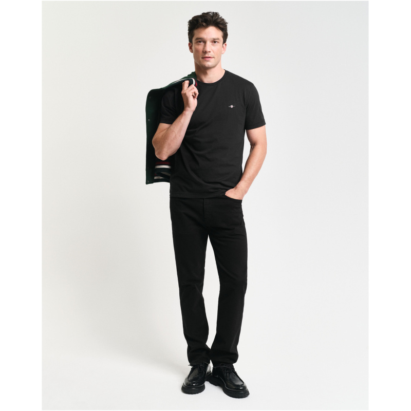 GANT Ανδρικό t-shirt μαύρο